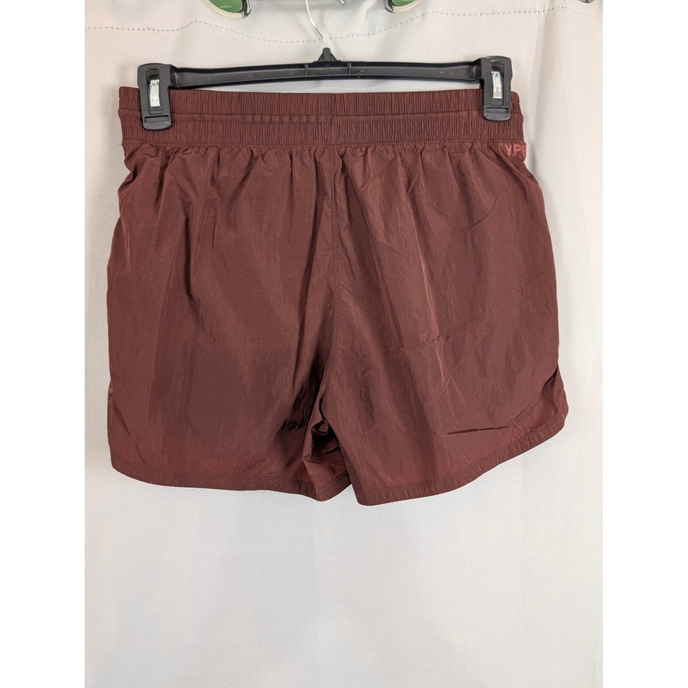 YPB Your Personal Best Running Shorts Womens Medium Brown Excellent - Picture 2 of 7